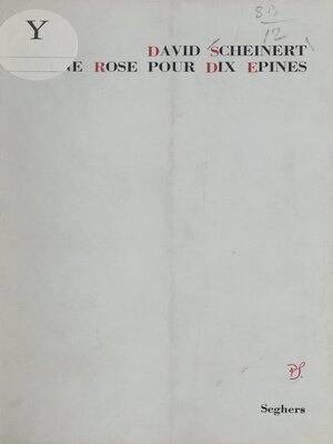cover image of Une rose pour dix épines